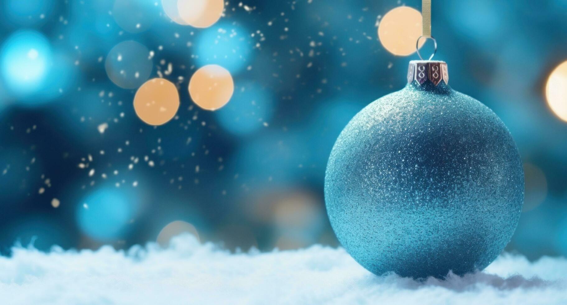 AI generated crescent on blurry background with shiny stars photo