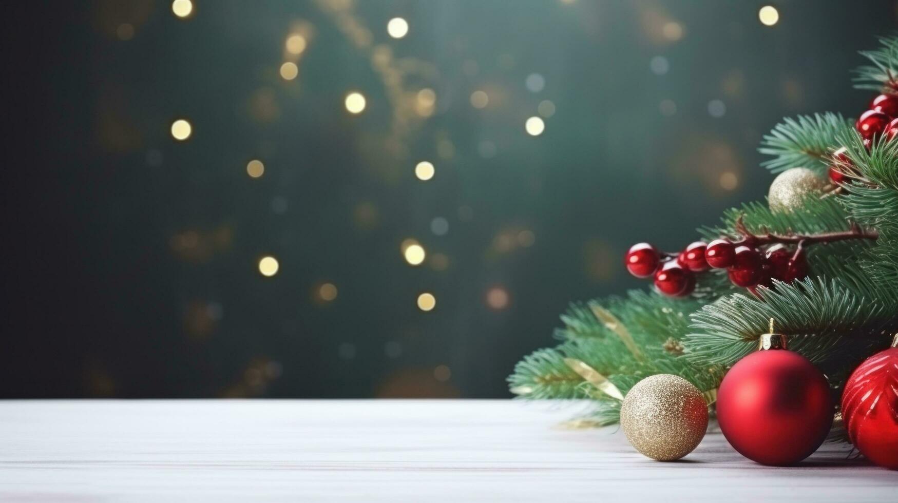 AI generated crescent on blurry background with shiny stars photo