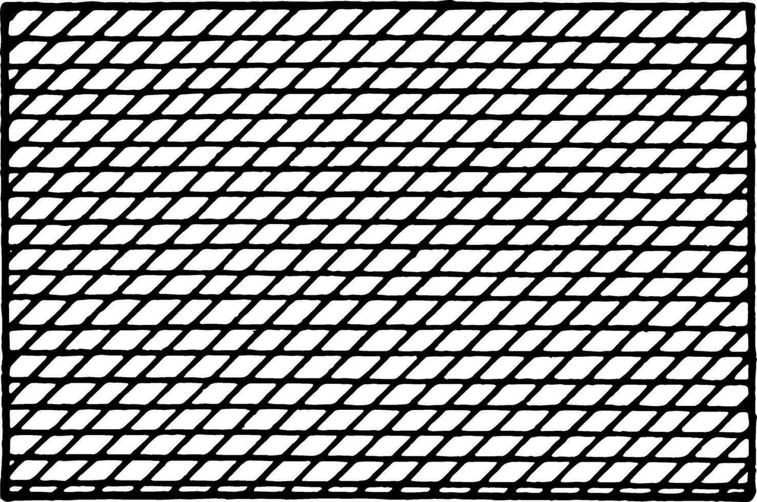 Insulating Material, imperial units In the practice,  vintage engraving. vector