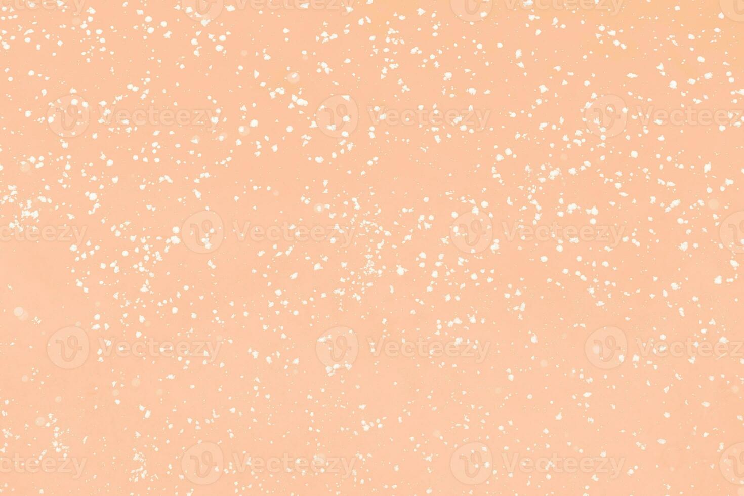 pattern on trendy 2024 new colors background. Peach Fuzz. Color of the Year 2024. Natural Pattern on color background. photo