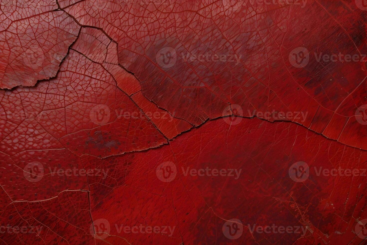 AI generated a red leather texture, red background photo