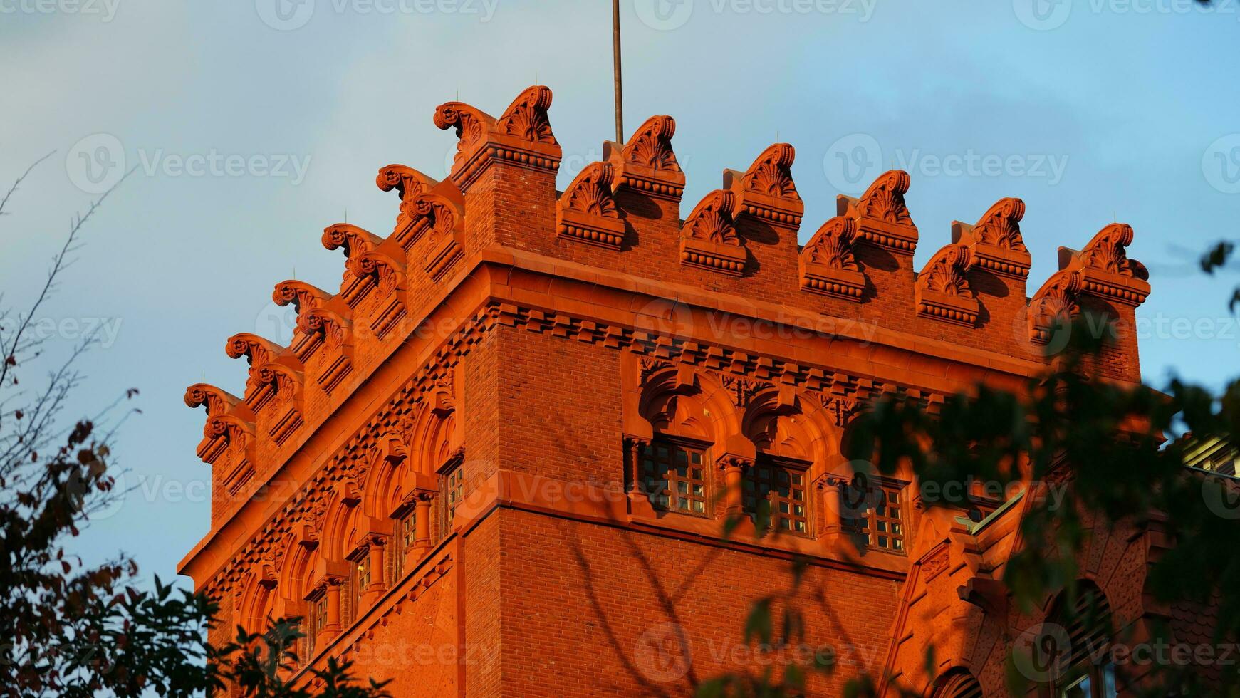 The old historical buildings located in the Unversity of Pennsylvania photo