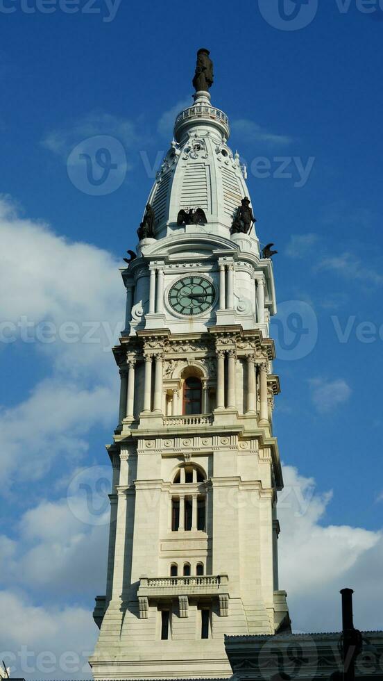 The city view with the old buildings and architectures under the warm sunlight photo