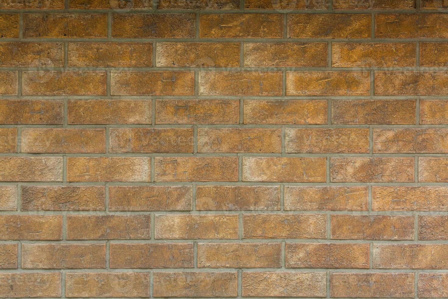 red brick wall texture grunge background with vignetted corners, may use to interior design photo