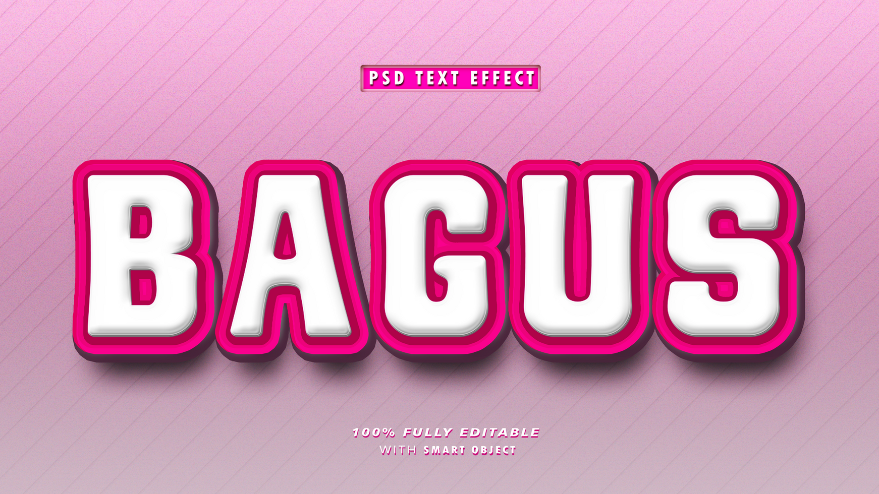 Bagus Editable Text Effects psd