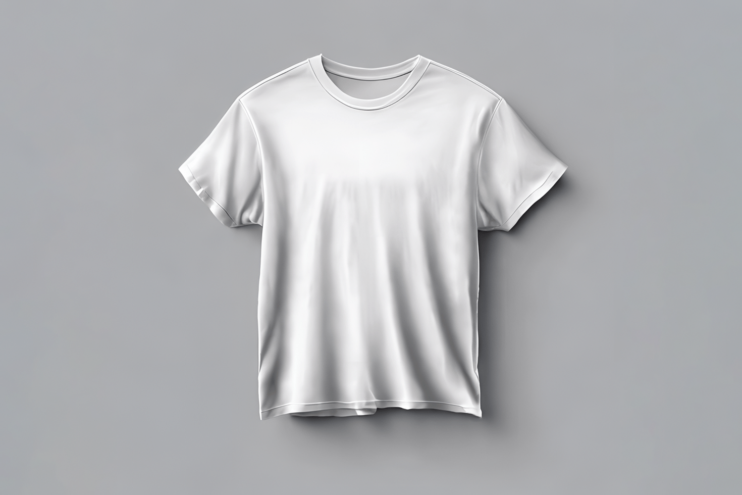 T-shirt mockup. White blank t-shirt front and back views male clothes wearing clear attractive apparel t-shirt models template Generative AI psd