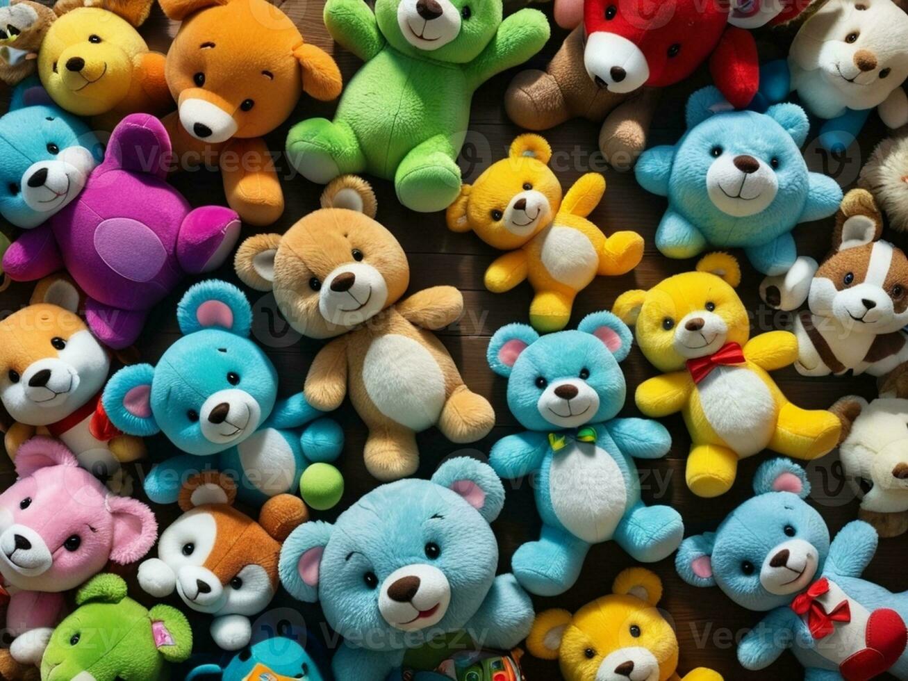 AI generated Engage and Entertain Your Little Ones with Charming Children s Toys. AI Generated. photo