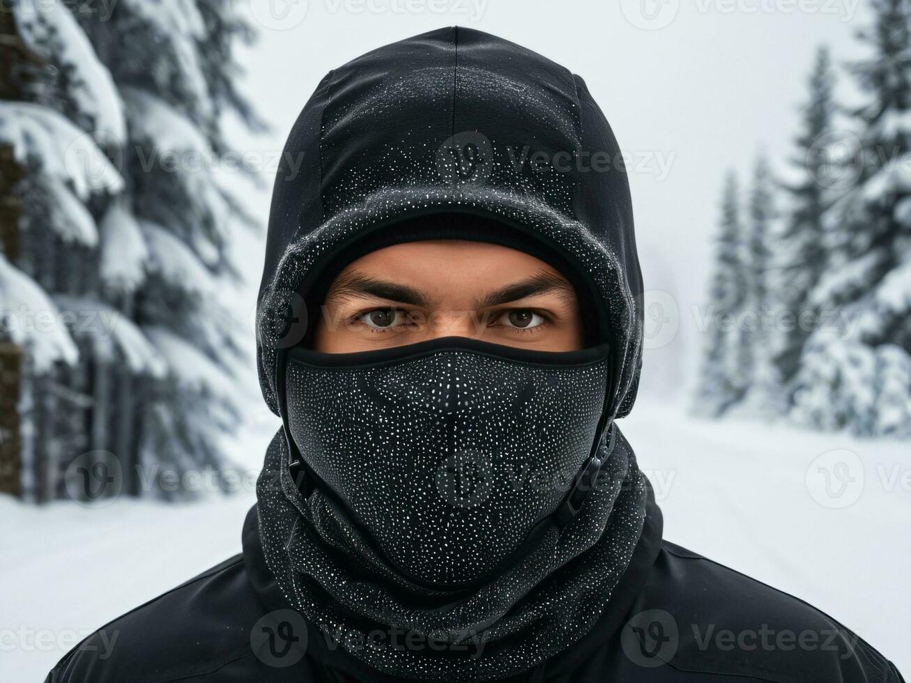 AI generated Brave the Cold Insulated Balaclavas for Extreme Weather. AI Generated. 35486431