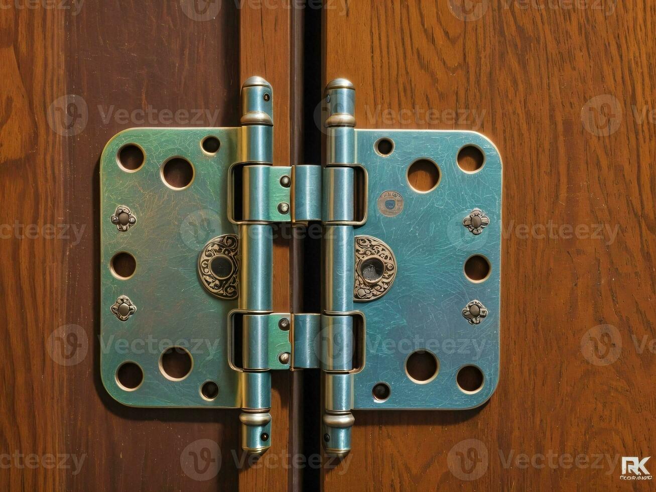 AI generated Renewing Doors and Cabinets Enhancing Functionality with Durable Hinges. AI Generated. photo