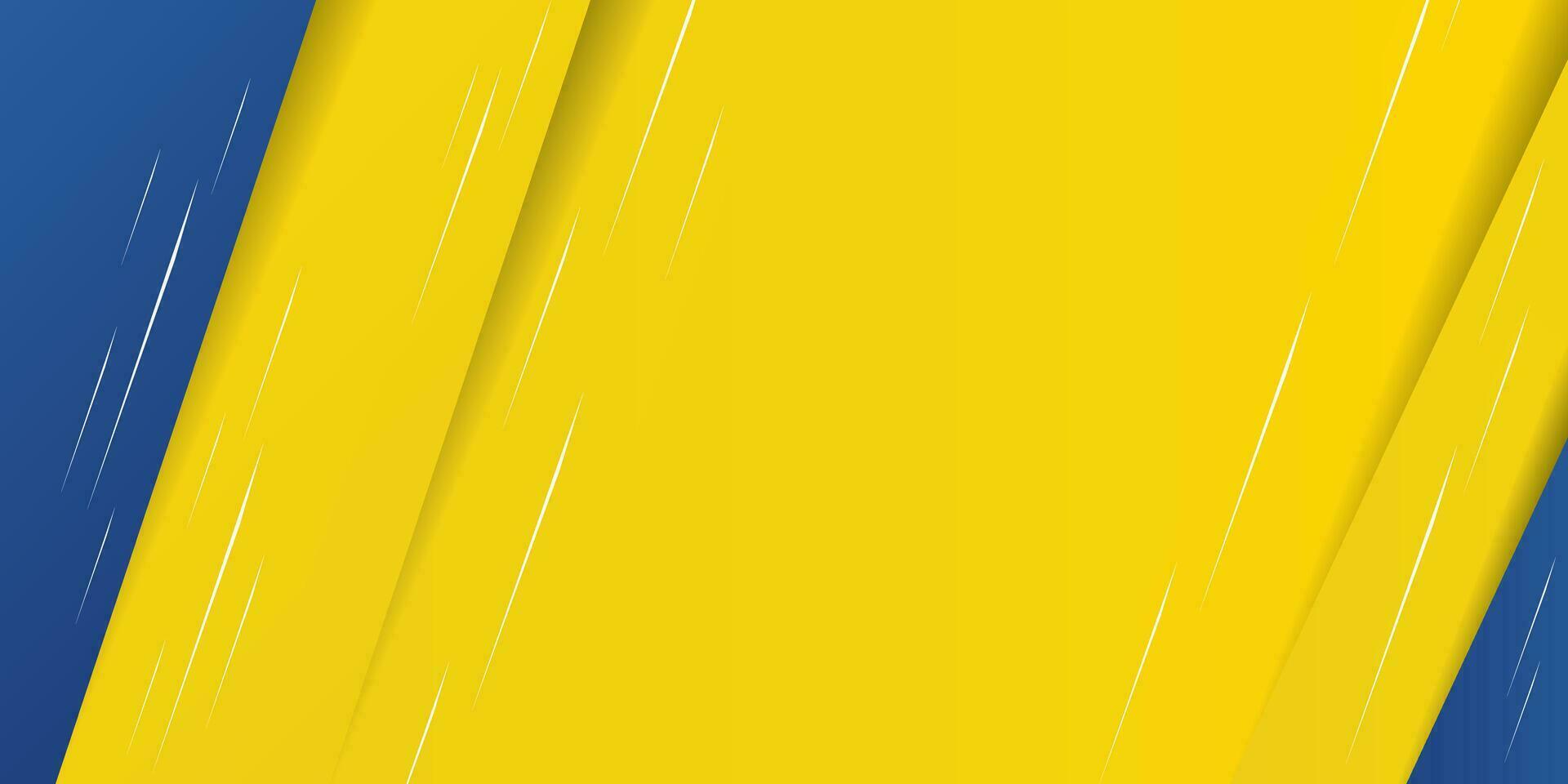 Abstract background modern hipster futuristic graphic. Yellow background with stripes. Vector abstract background texture design, bright poster, banner yellow and blue background Vector illustration.