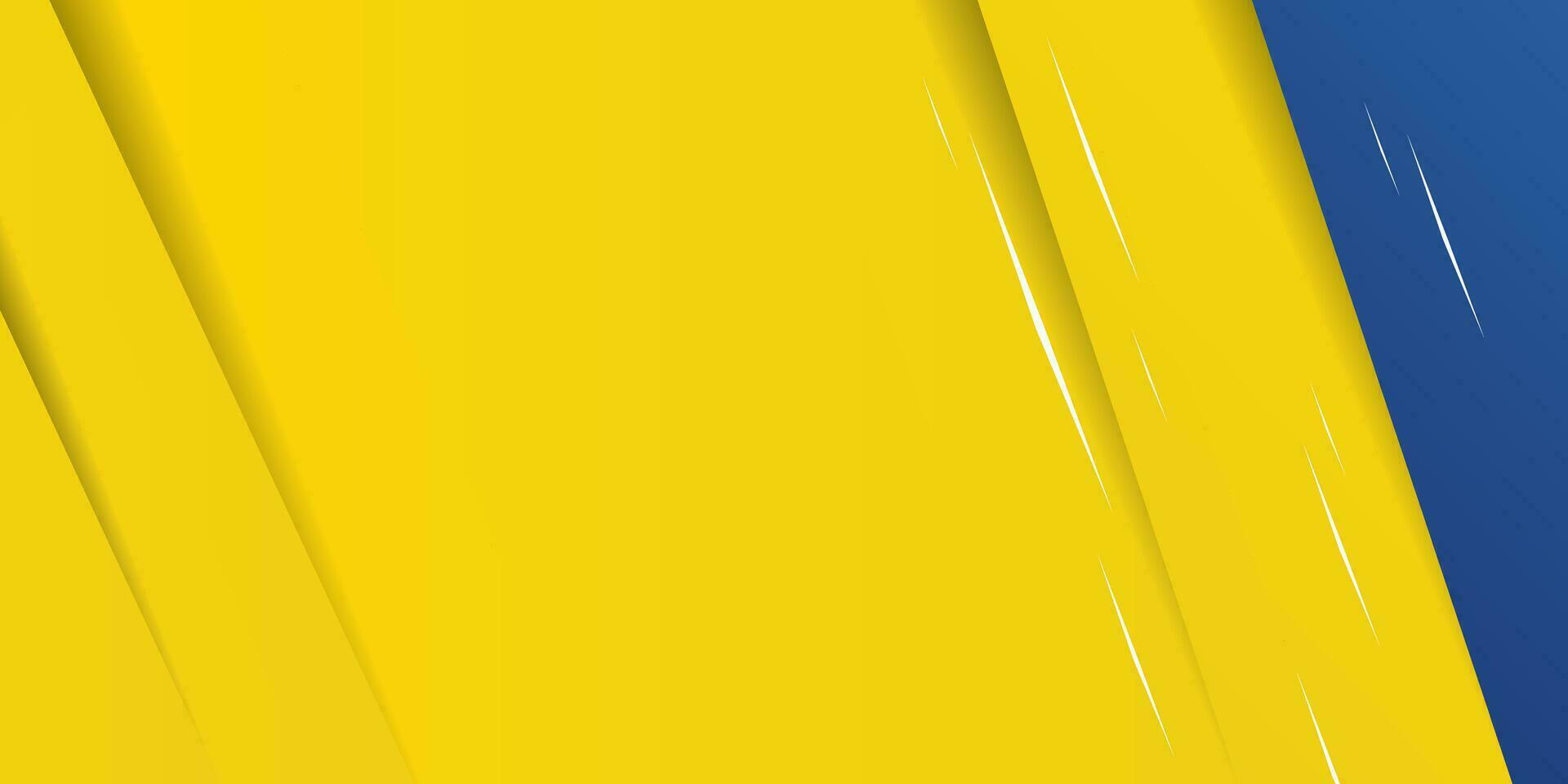 gráfico futurista hipster moderno de fondo abstracto. fondo amarillo con rayas. diseño de textura de fondo abstracto vectorial, póster brillante, ilustración de vector de fondo amarillo y azul de banner.