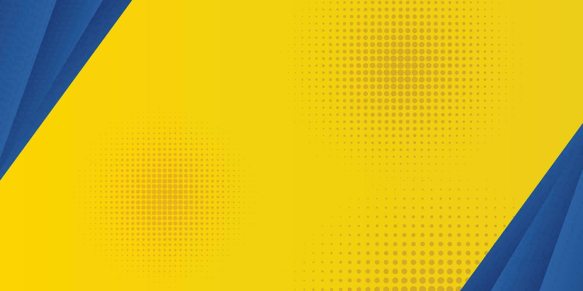 Abstract background modern hipster futuristic graphic. Yellow background with stripes. Vector abstract background texture design, bright poster, banner yellow and blue background Vector illustration.