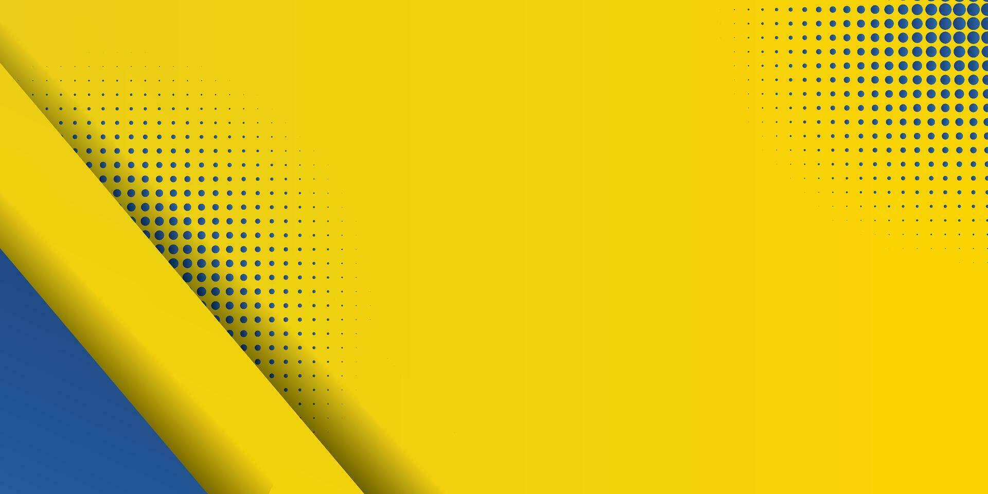 Abstract background modern hipster futuristic graphic. Yellow background with stripes. Vector abstract background texture design, bright poster, banner yellow and blue background Vector illustration.