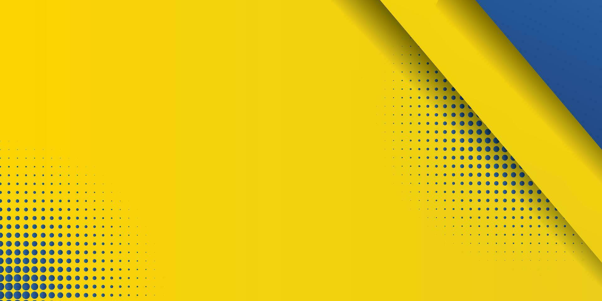Abstract background modern hipster futuristic graphic. Yellow background with stripes. Vector abstract background texture design, bright poster, banner yellow and blue background Vector illustration.