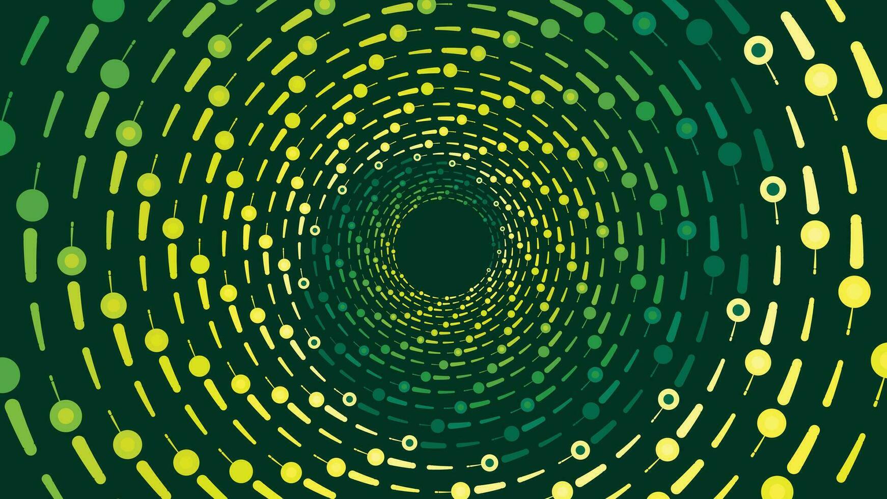 Abstract spiral round vortex style background. This simple background can be used as a banner or wallpaper. vector