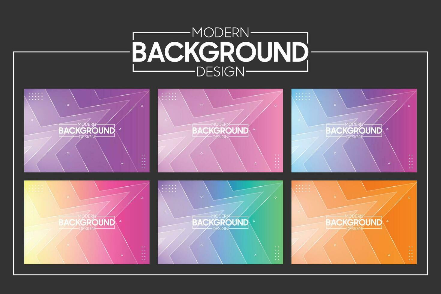 Vector abstract wave line colorful landing page flat background vector design