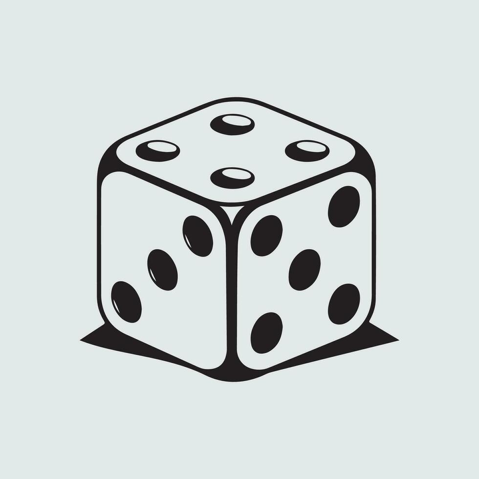 Dice Vector Image, Art and Design