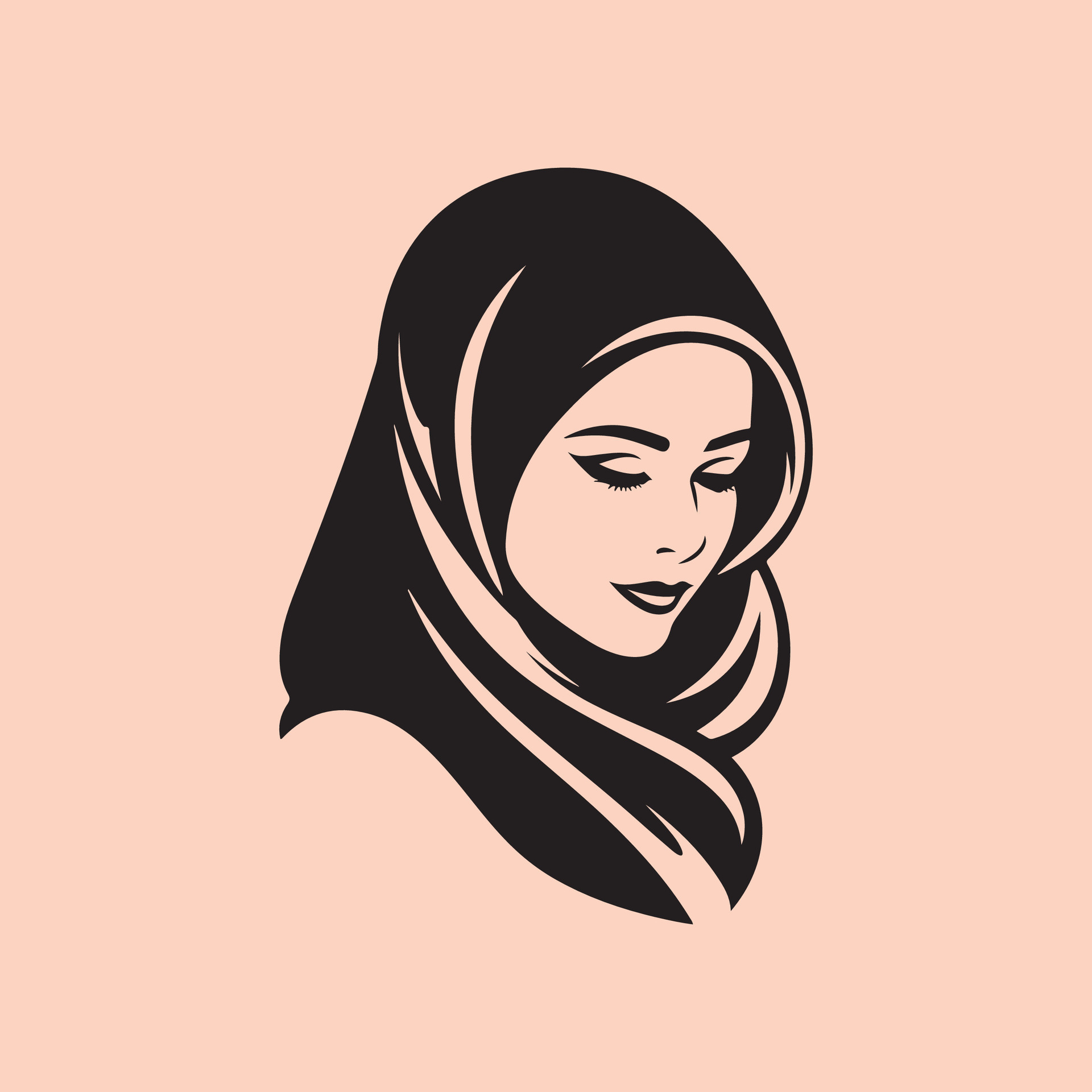 Hijab Design Vector Images 35487484 Vector Art At Vecteezy Hijab Design Vector Images 35487484 Vector Art At Vecteezy