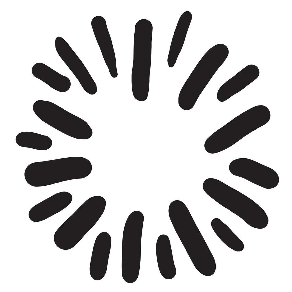 doodle design element, starburst doodle ,sparkling doodle,firework doodle. vector