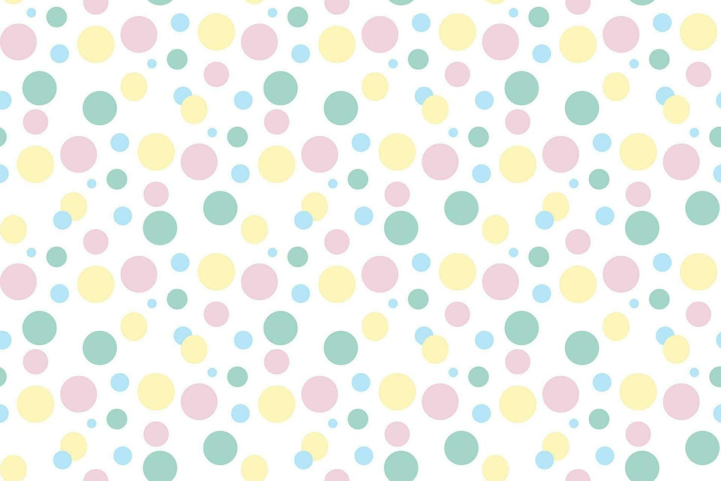 illustration abstraction pattern of multi circle color on white background. vector