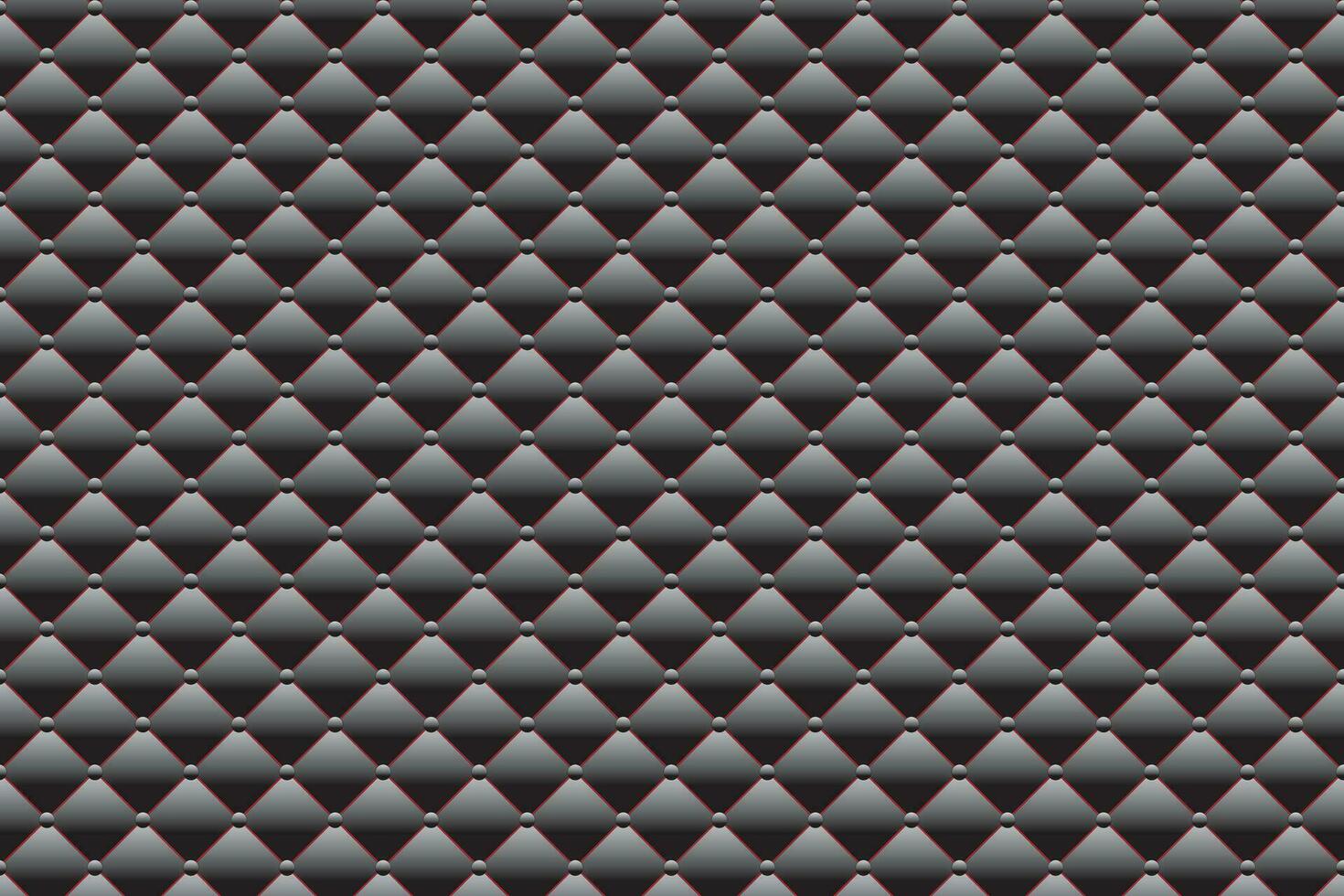 illustration abstraction of black square and circle shapes gradient with red background. vector