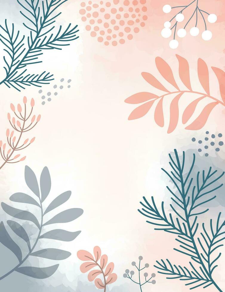 Design banner frame flower Spring background with beautiful. flower background for design. Colorful background with tropical plants. vector