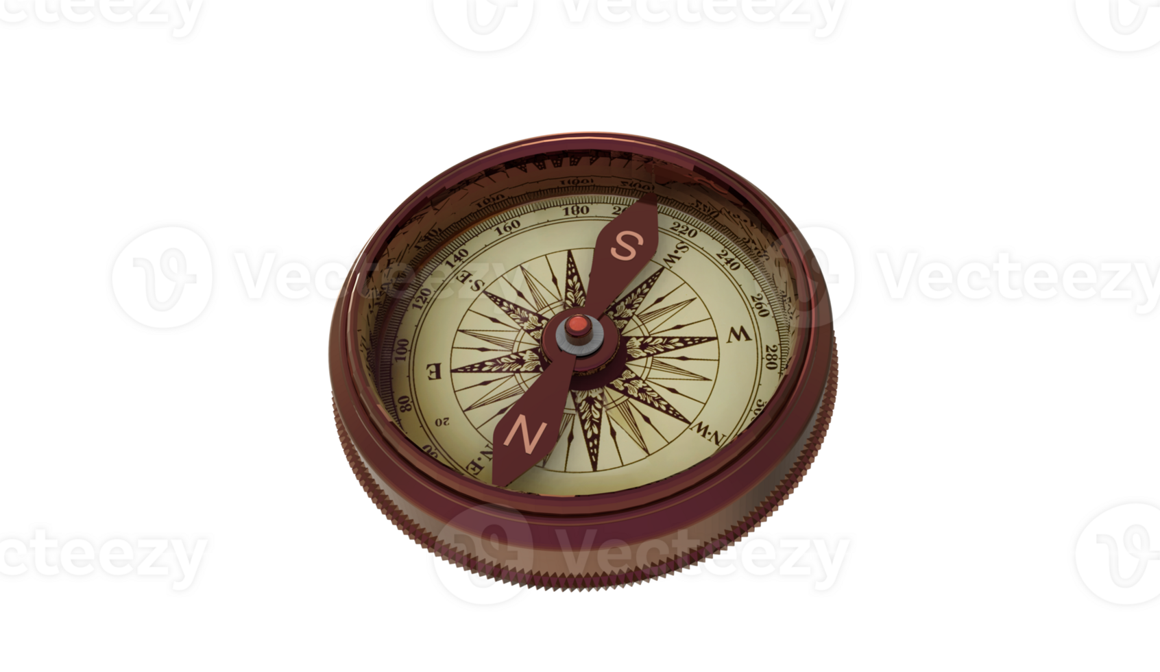 a compass on a transparent background png