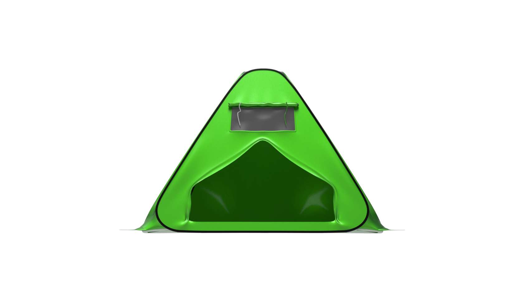 Camping tent isolated 3d png