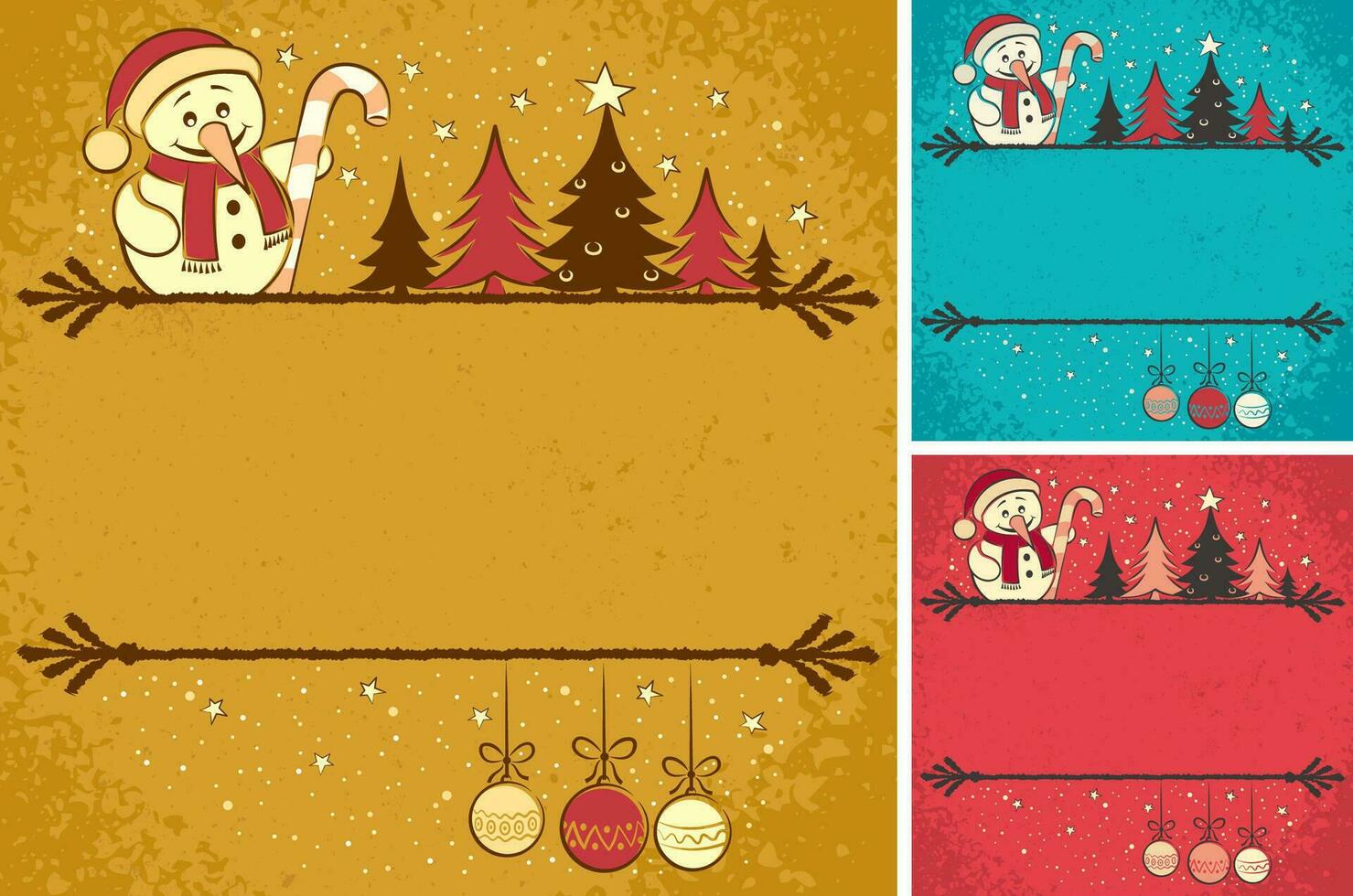 Christmas Card 4 vector