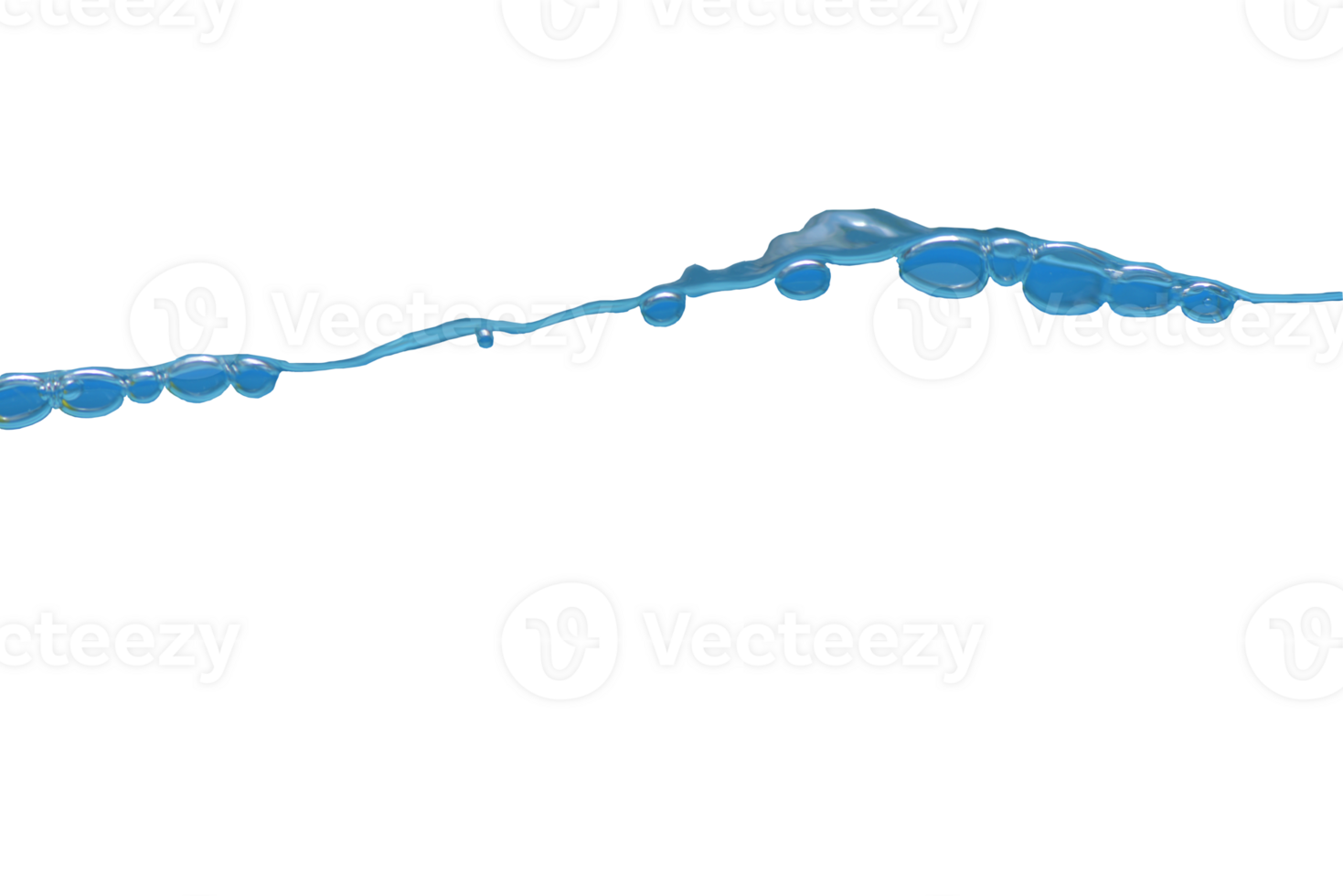 blått vatten bubblor på de yta krusningar. defokusering suddig transparent vit svart färgad klar lugna vatten yta textur med stänk och bubblor. vatten vågor med lysande mönster textur bakgrund. png