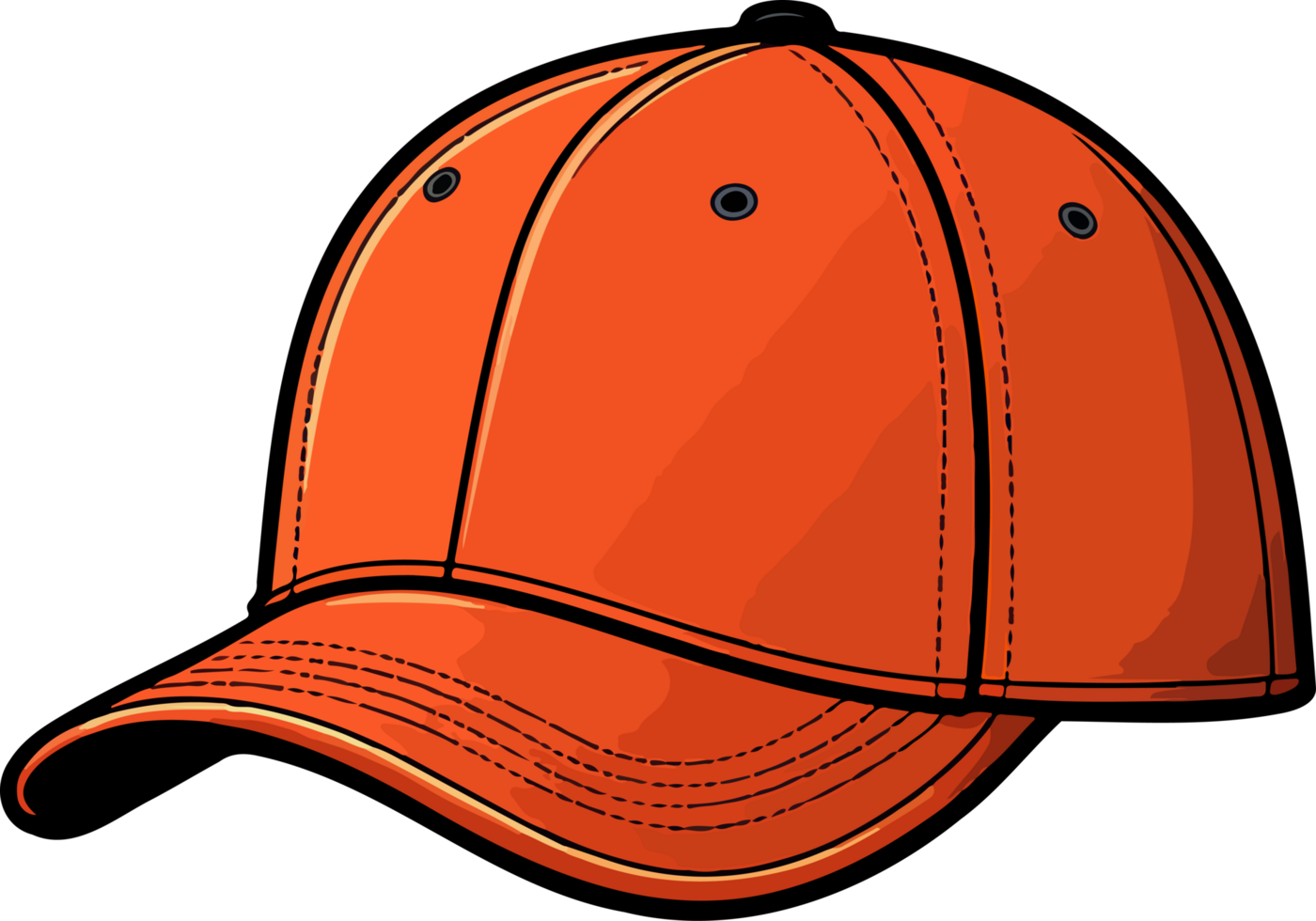 ai generato baseball cappello clipart design illustrazione png