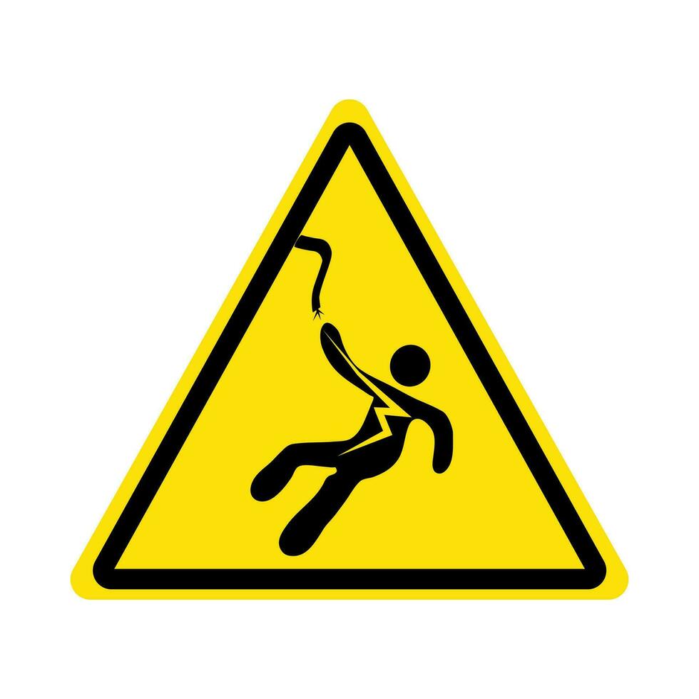 Electrical Shock Electrocution Symbol Sign.Isolate On White Background. Vector Illustration