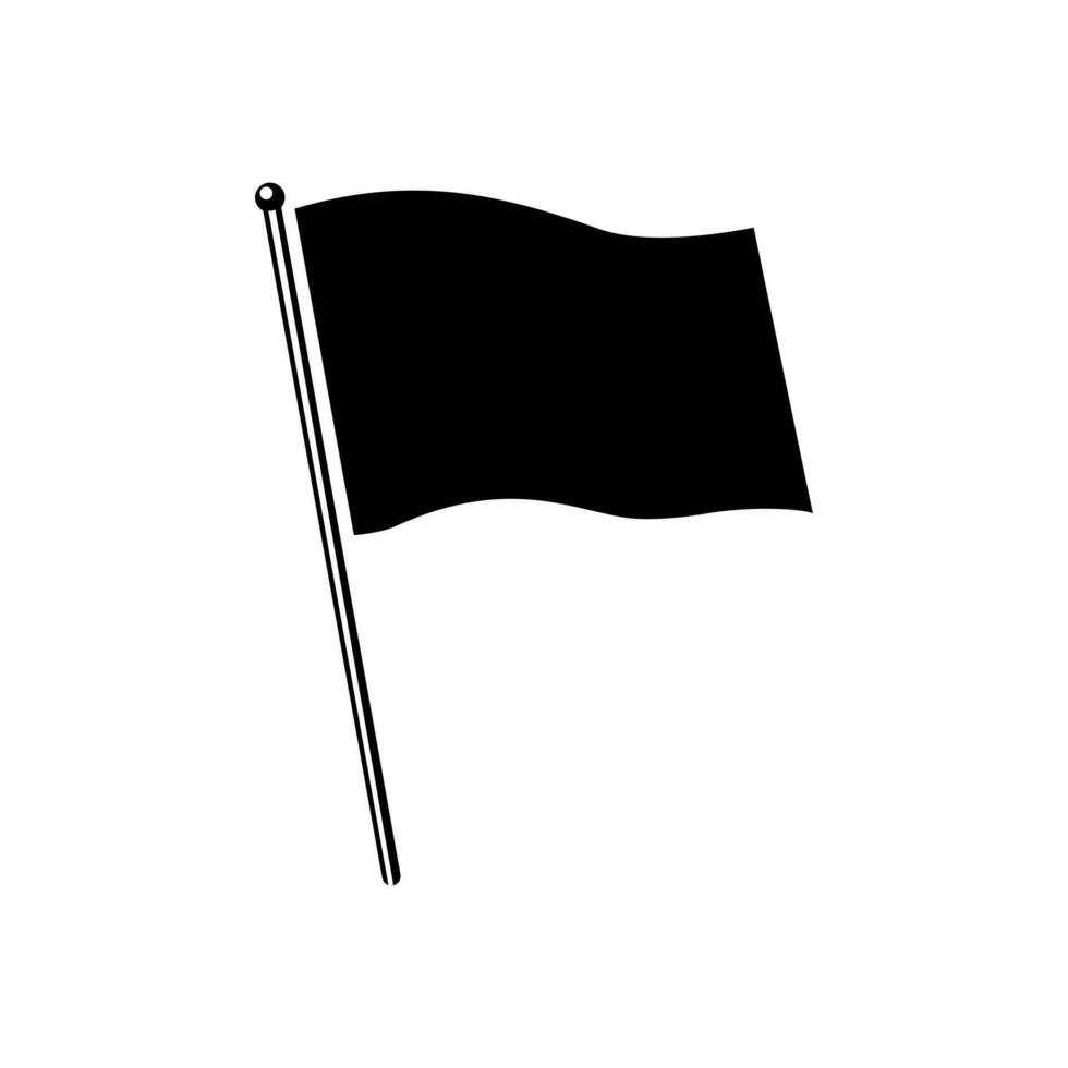 bandera icono aislado en blanco antecedentes. bandera icono en de moda diseño estilo vector