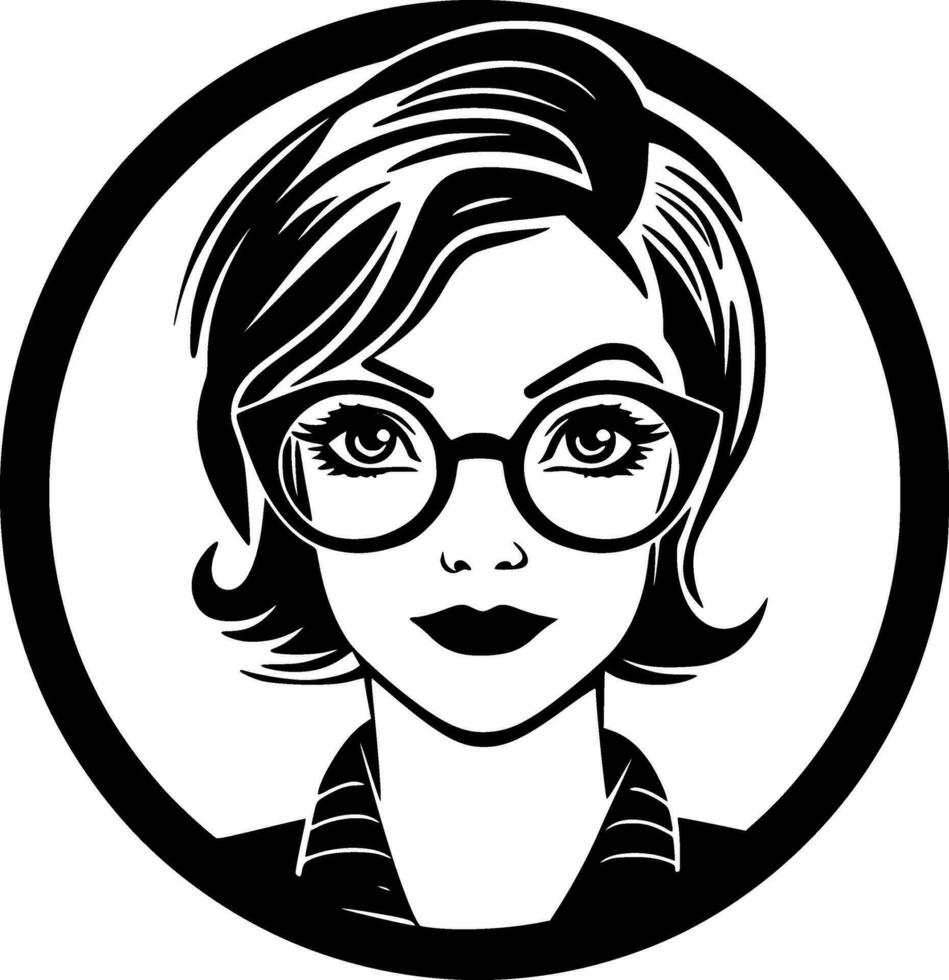 Teacher - High Quality Vector Logo - Vector illustration ideal for T-shirt graphic