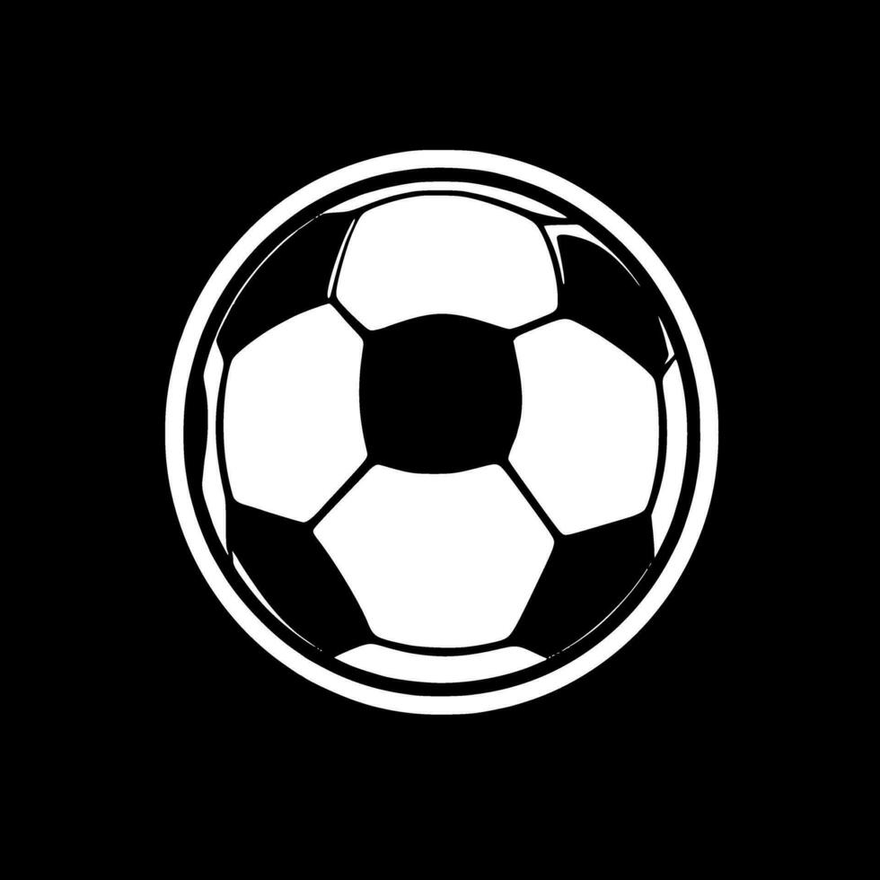 fútbol americano - minimalista y plano logo - vector ilustración