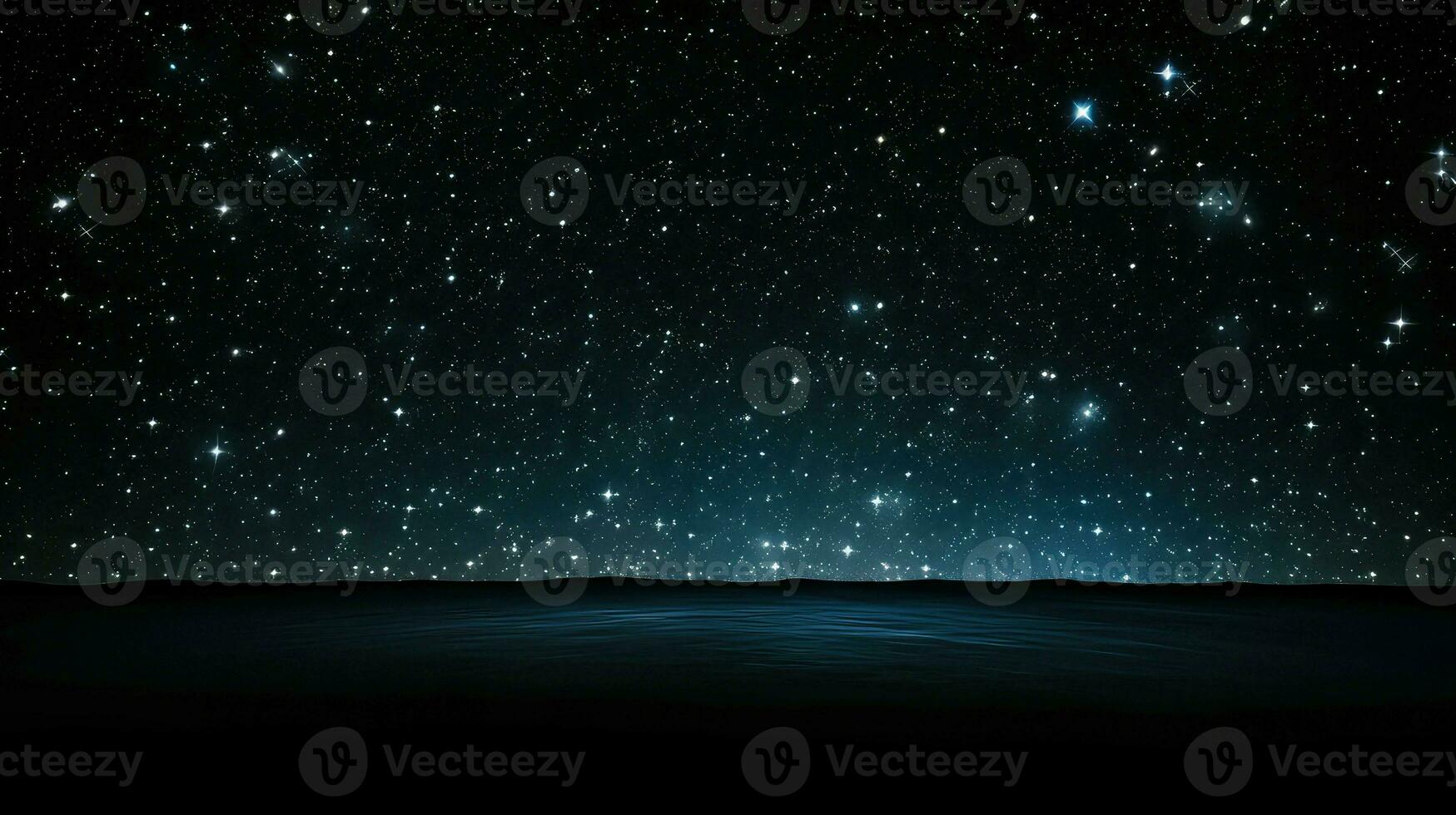 AI generated planets space empty background photo