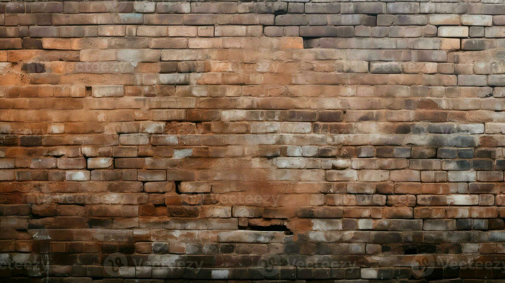 AI generated blank wall empty background photo
