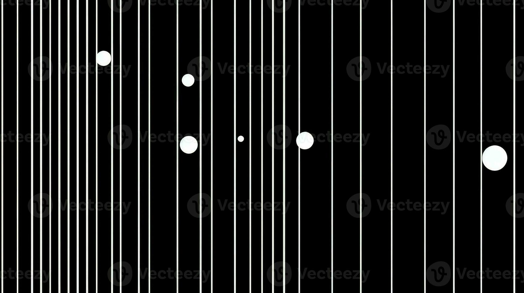 AI generated abstract line dots background photo
