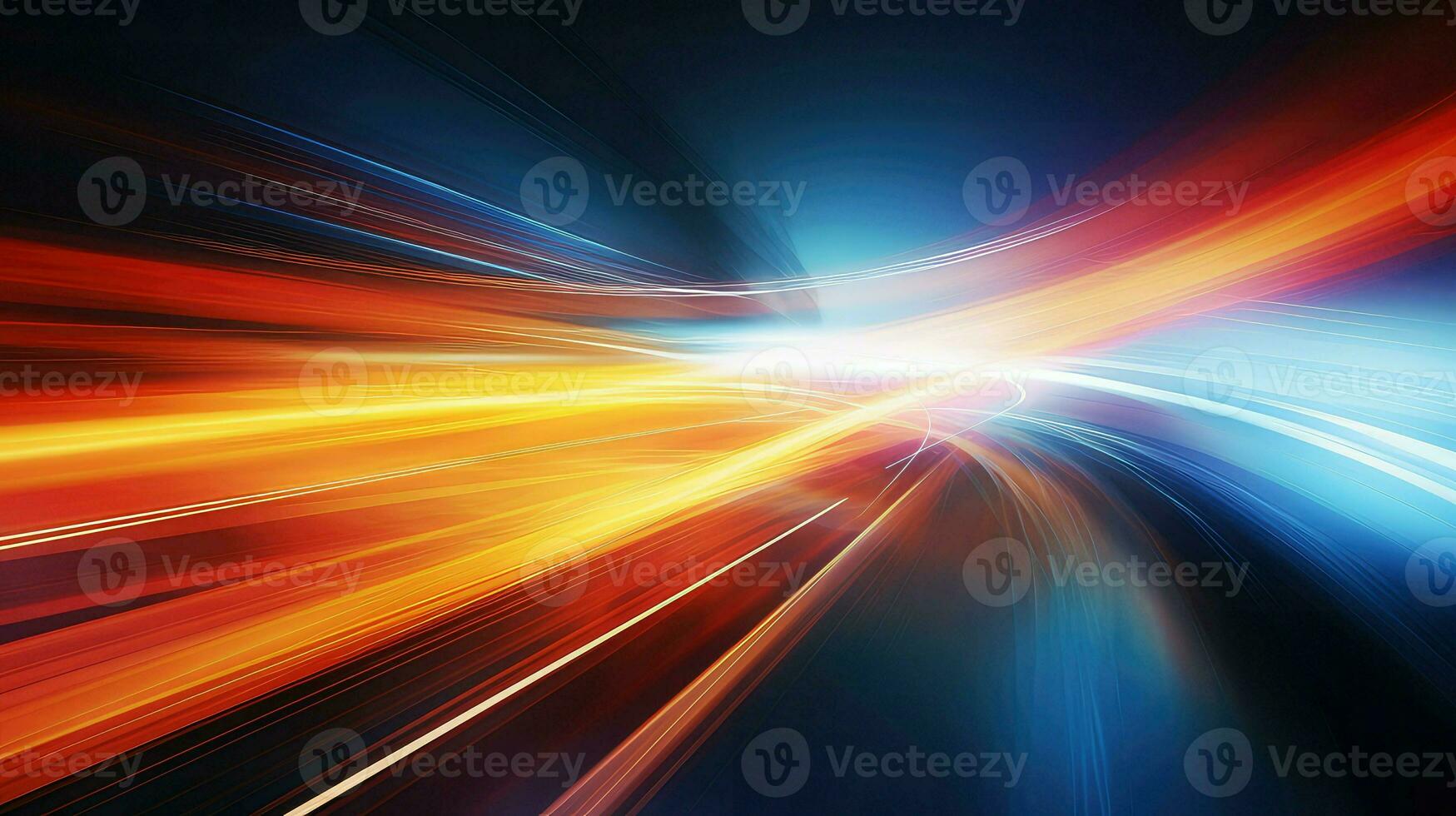 AI generated abstract blur dynamic background photo
