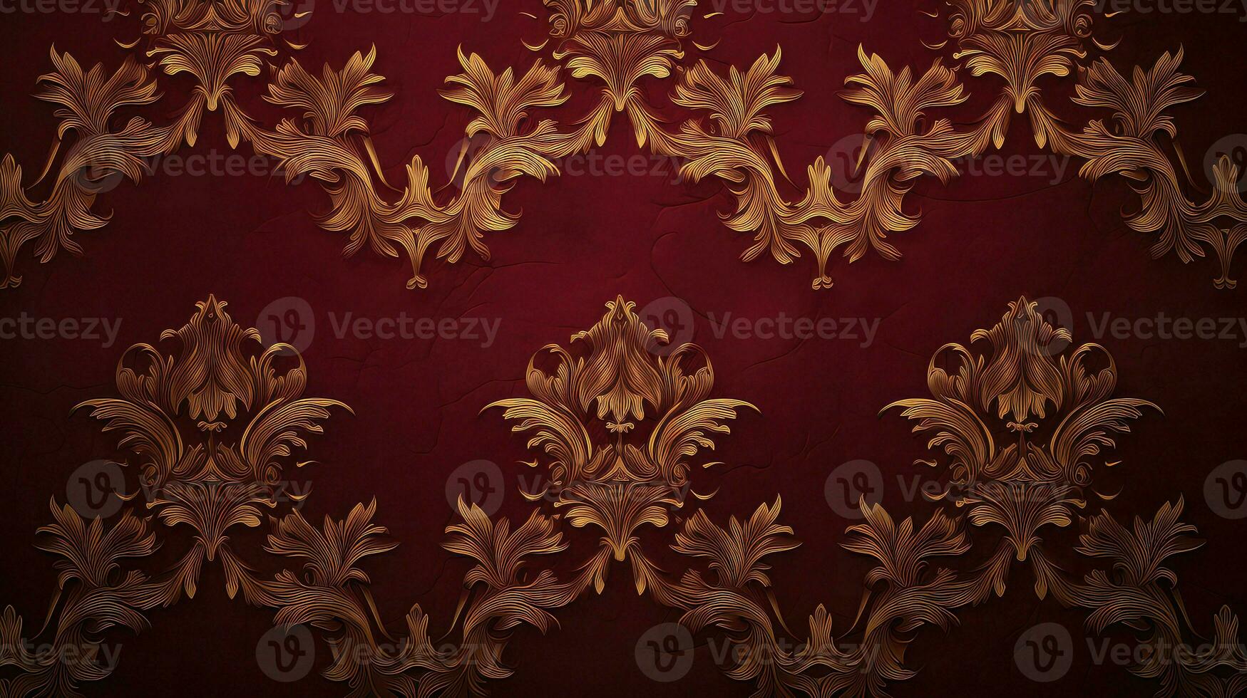 AI generated antique vintage elegant background photo