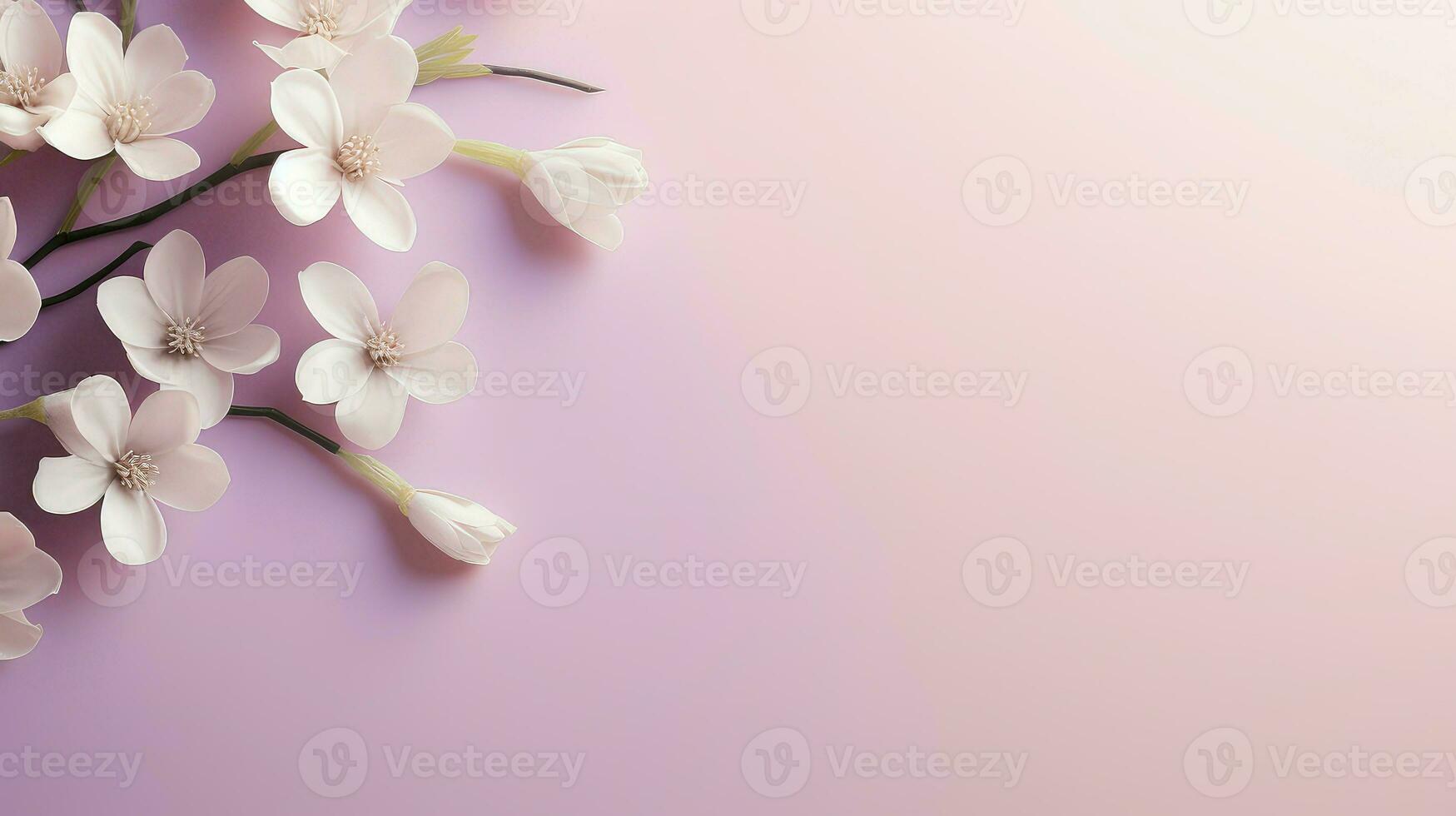 AI generated clean minimal elegant background photo