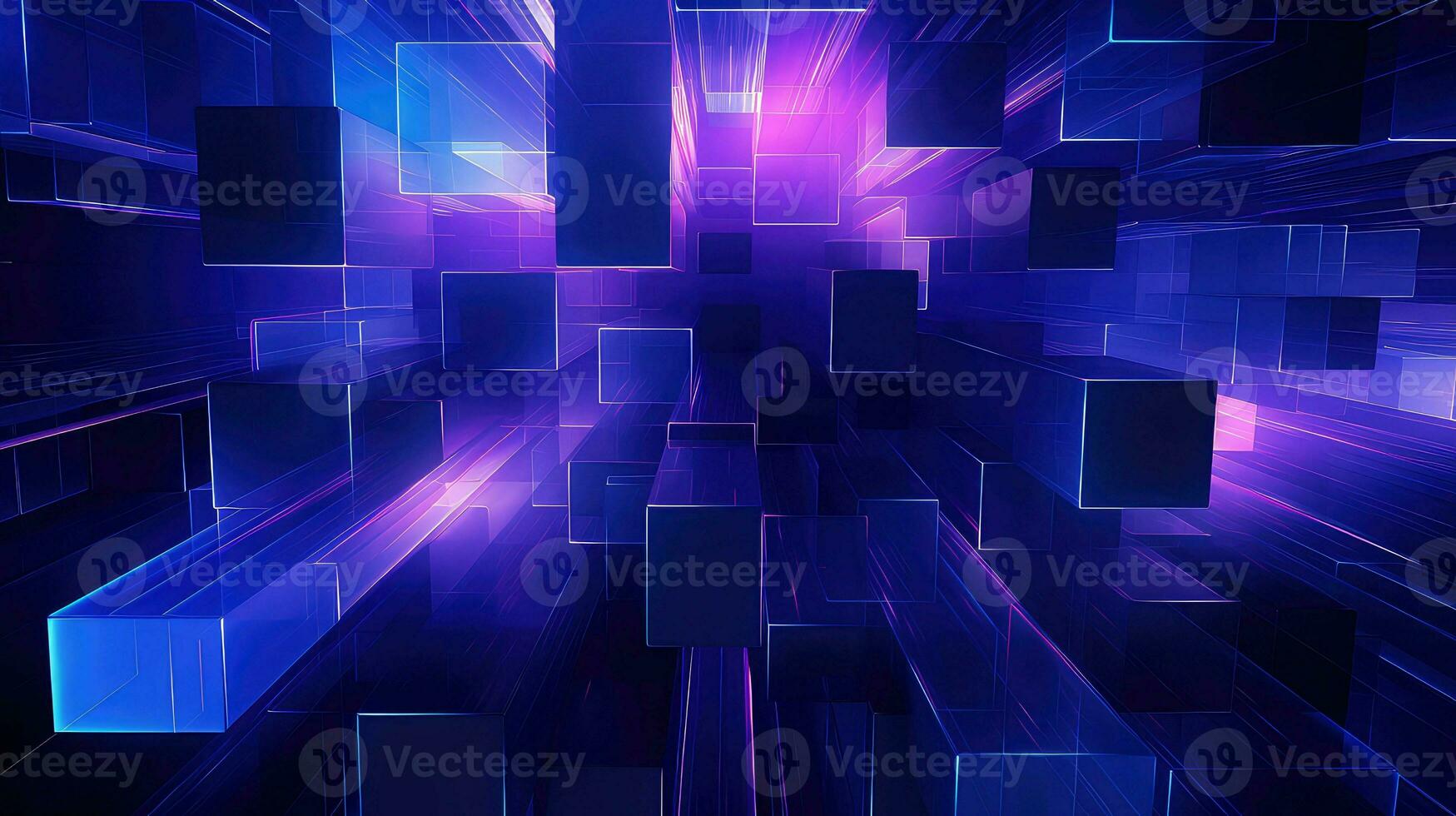AI generated abstract design digital background photo