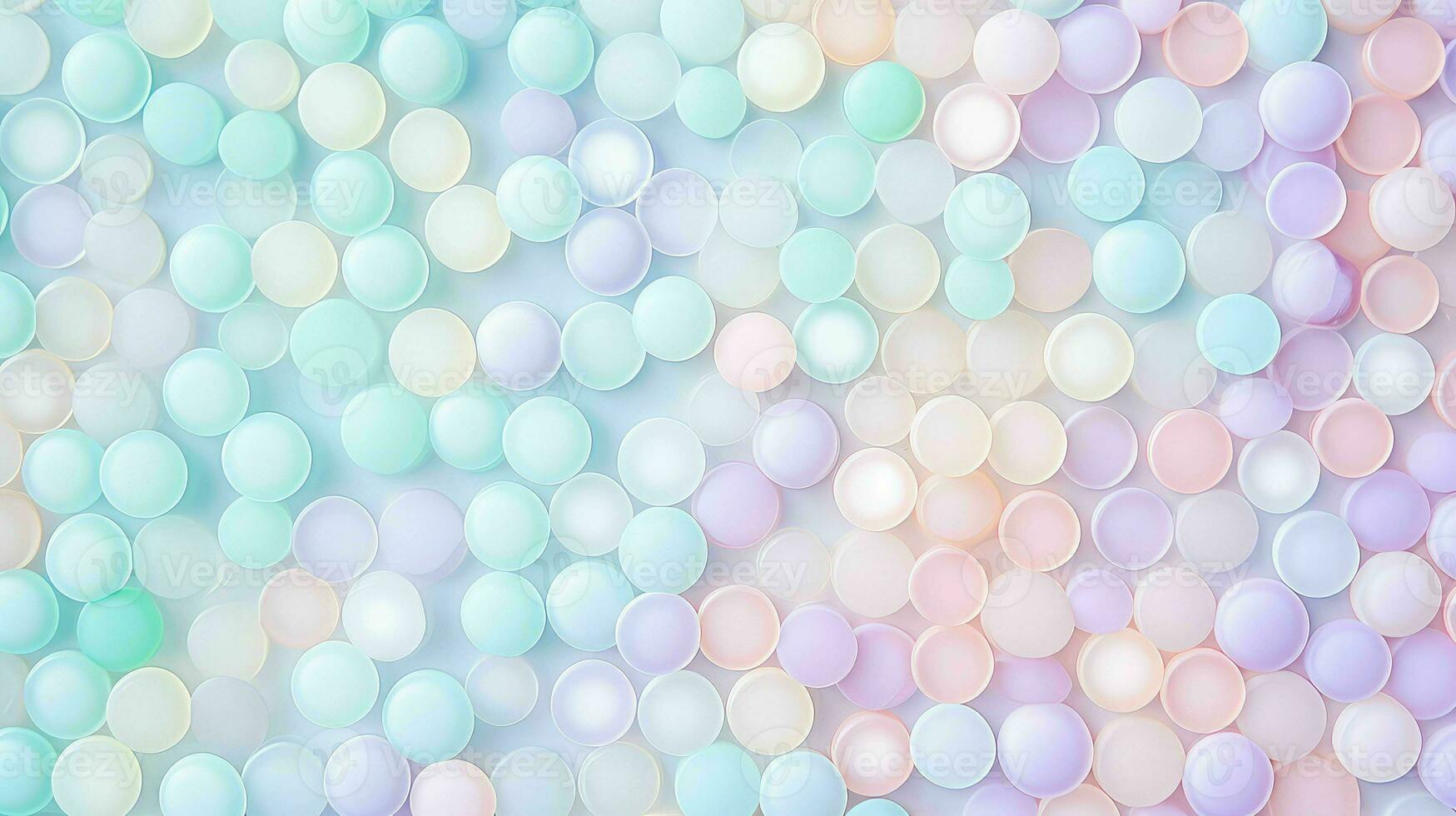 AI generated colorful bright dots background photo