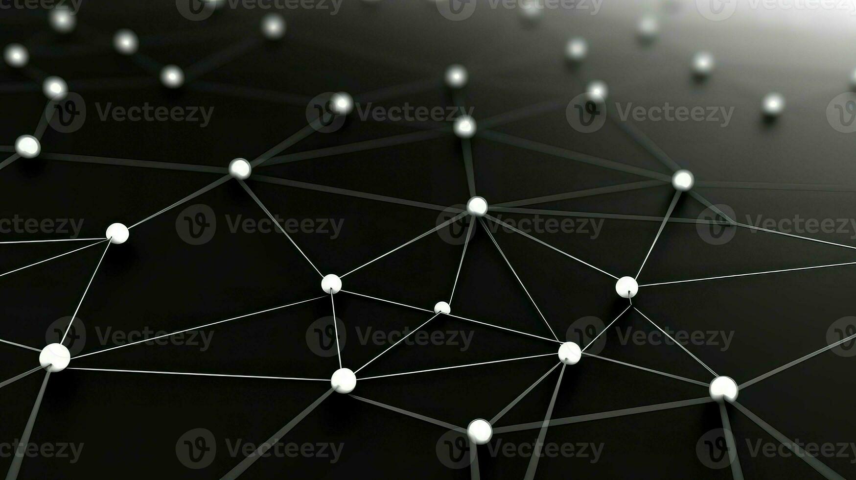 AI generated digital network electronic background photo