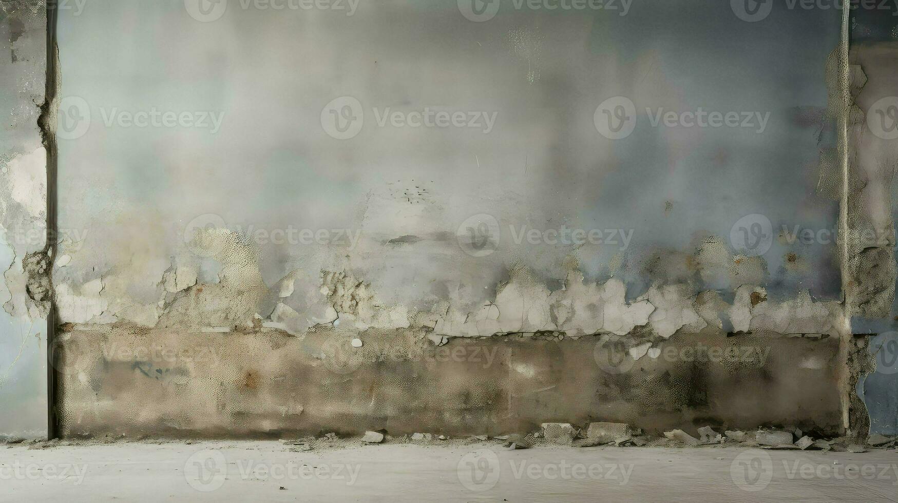 AI generated foundation cement empty background photo