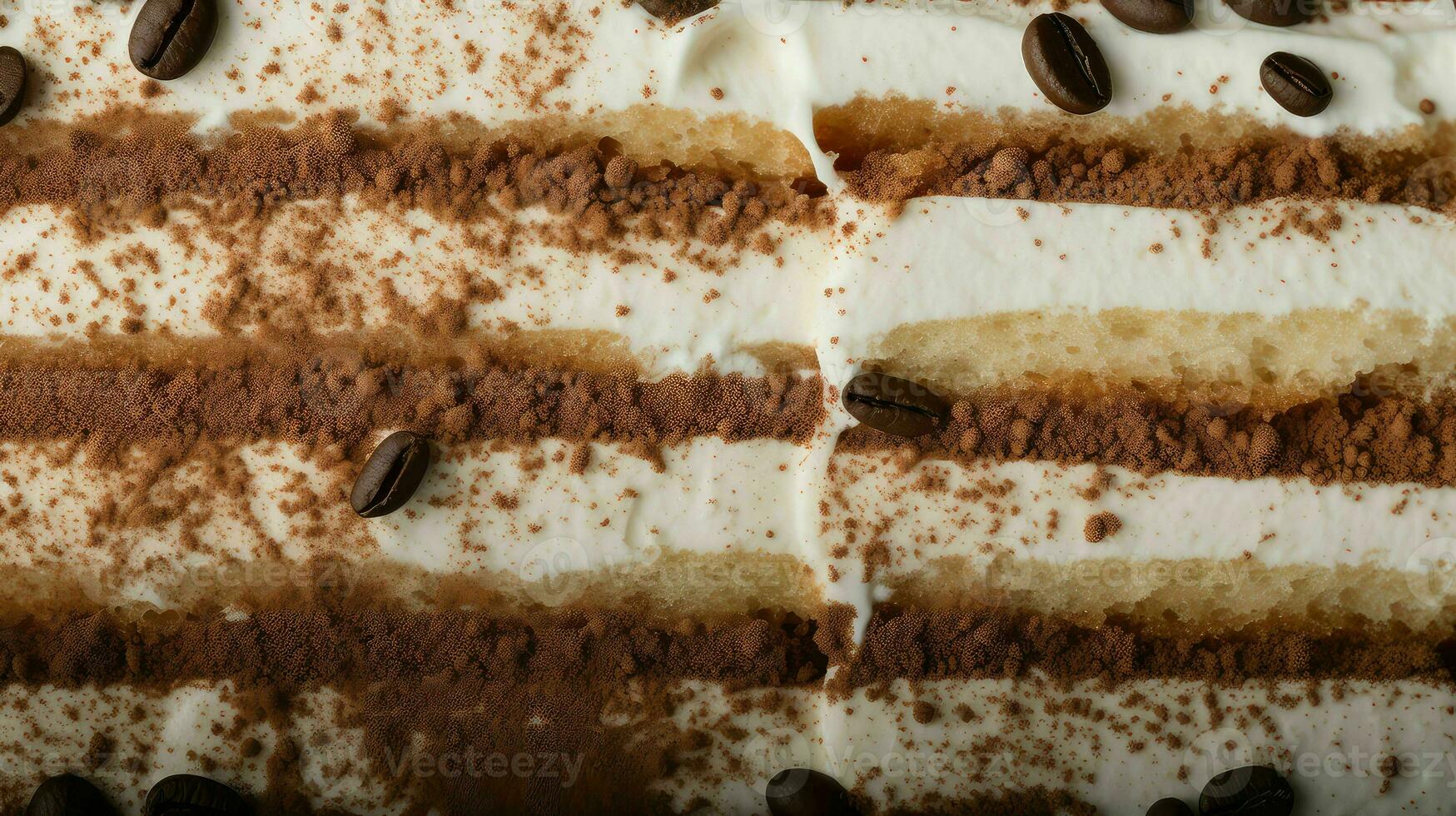 ai generado postre gastrónomo Tiramisu comida foto