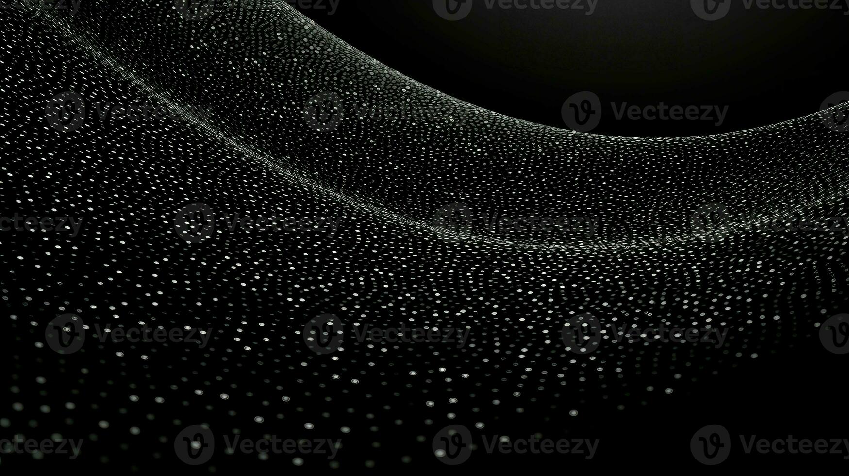 AI generated design black dots background photo