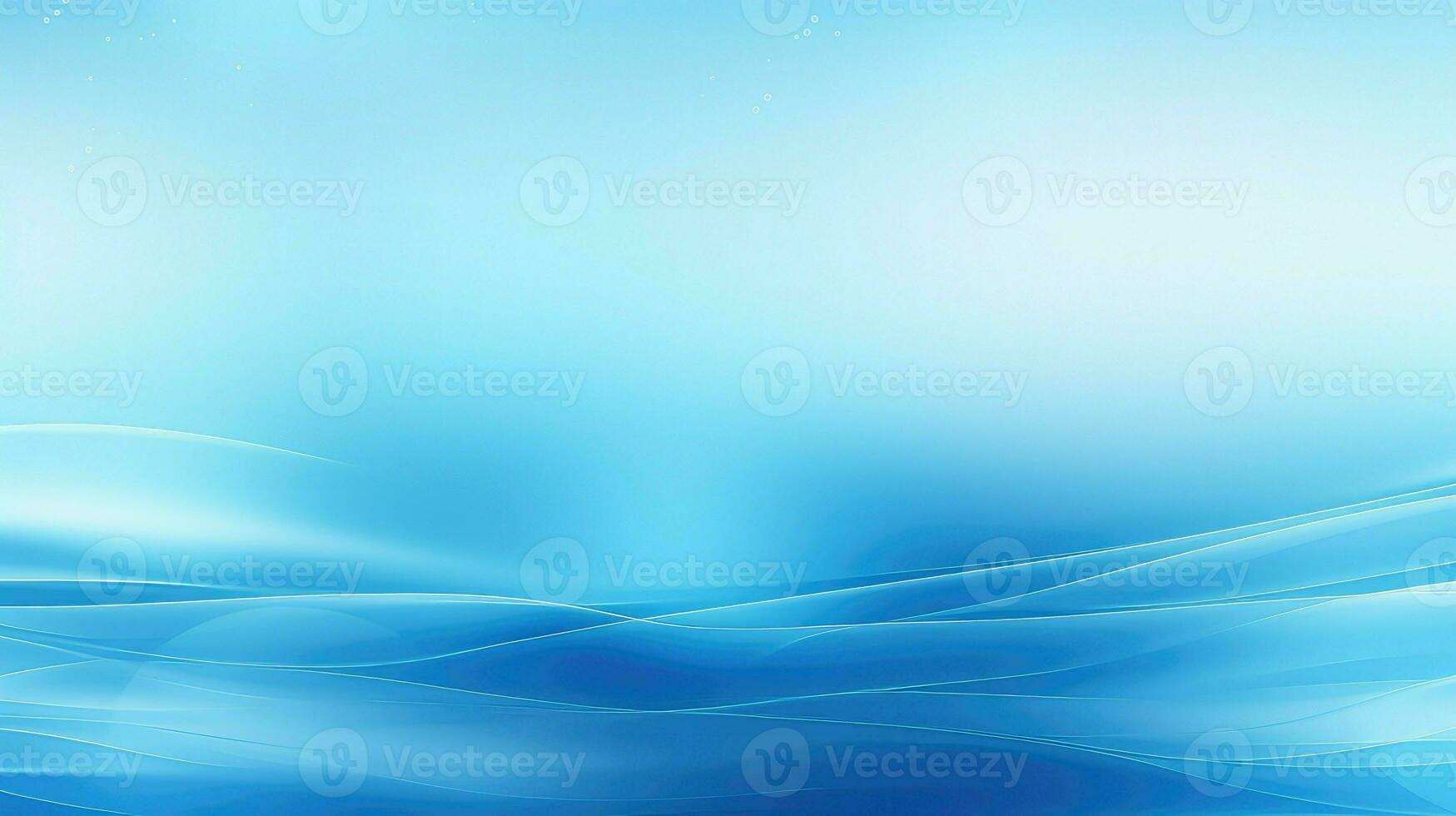 AI generated marketing blur blue business photo