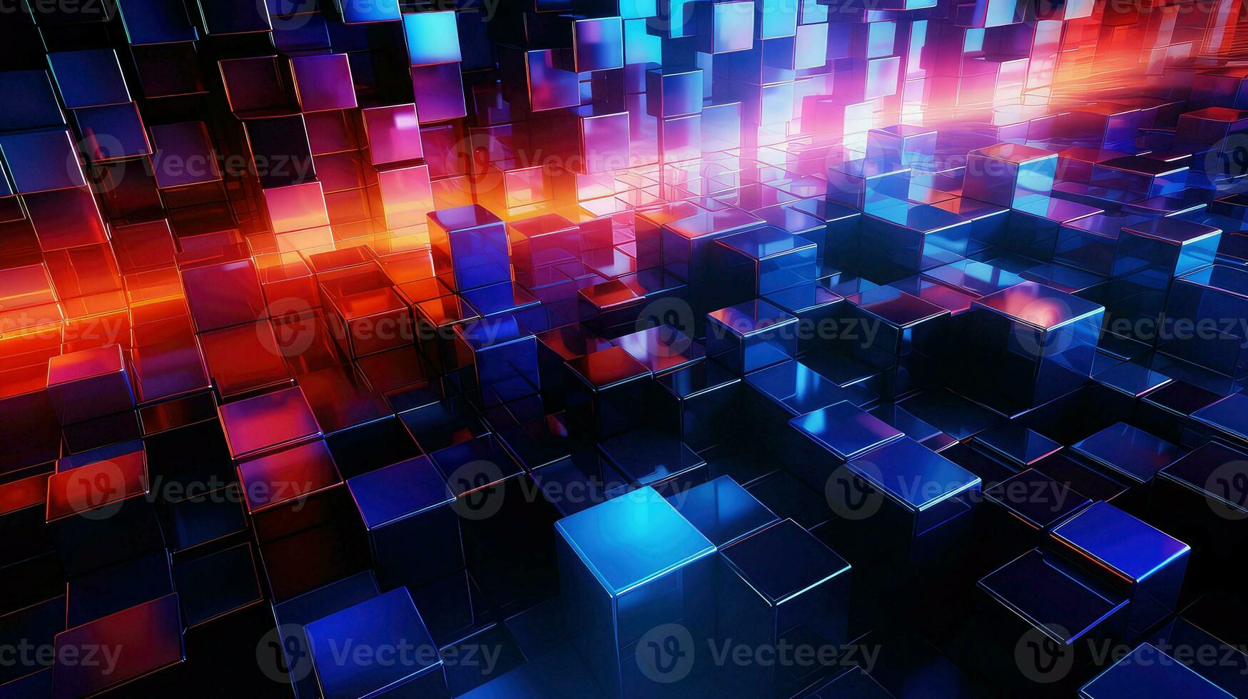 AI generated programming software digital background photo