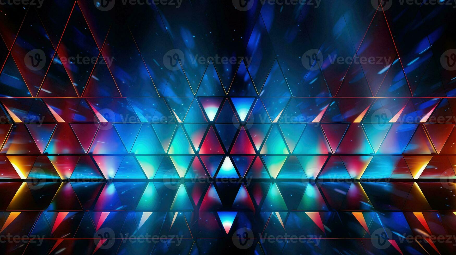 AI generated display led electronic background photo